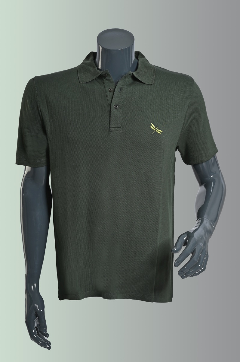 NaturGwand® Poloshirt aus Holz grün