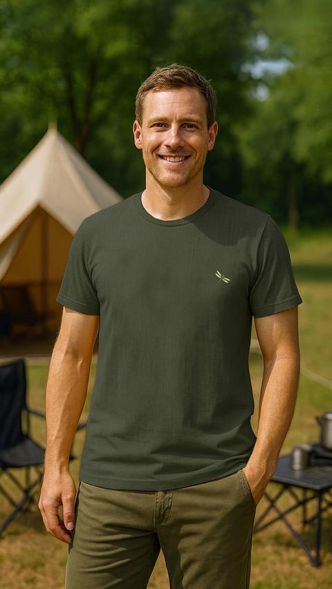 NaturGwand® T-Shirt aus Holz grün
