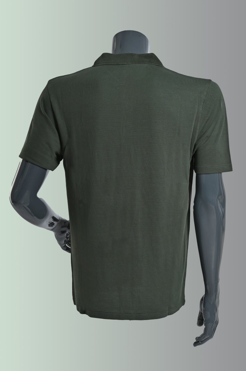 NaturGwand® Poloshirt aus Holz grün