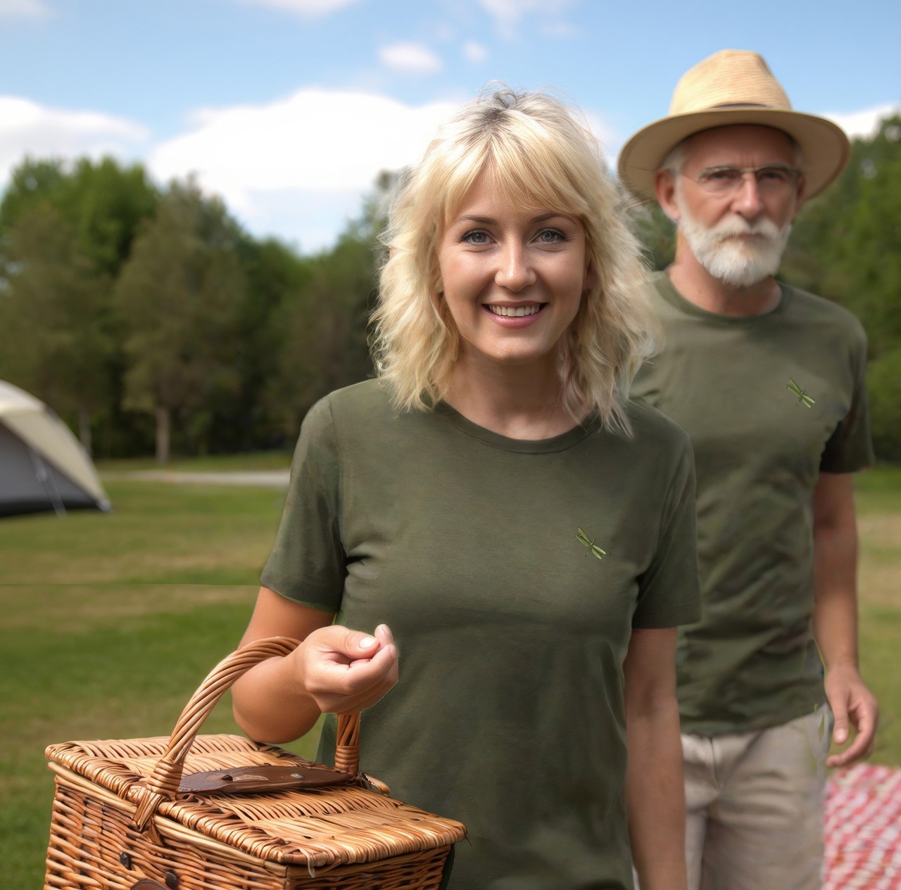 NaturGwand® T-Shirt aus Holz grün